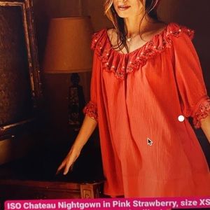 ISO Dôen chateau dress strawberry size XS